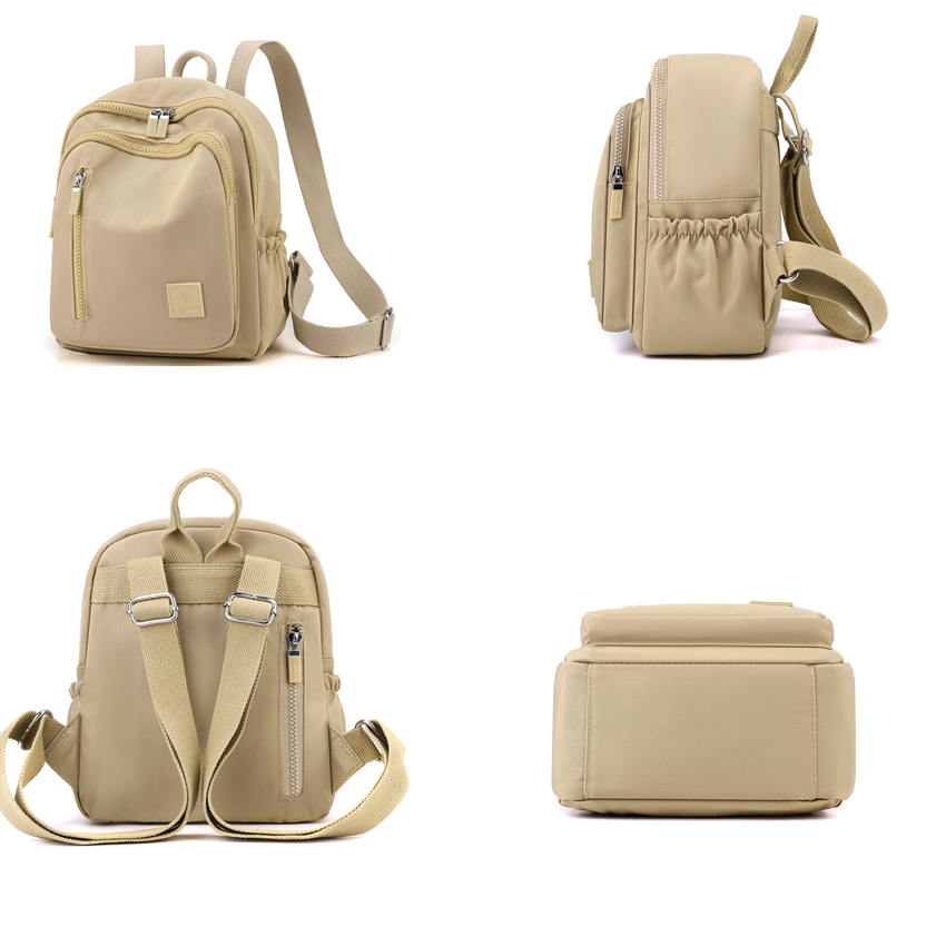 女性用バックパック,防水トラベルバッグ,ワンショルダーストラ - Canvas Backpack Casual のレビューと価格