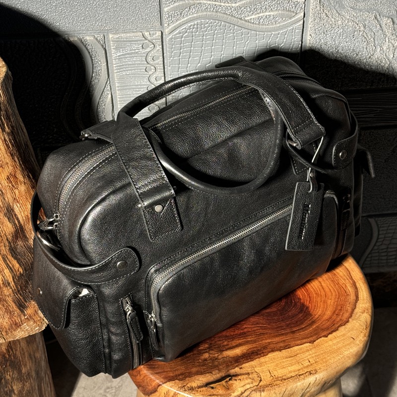 ヴィンテージベジタブルタンニンレザー消しゴムメンズバッグ、カ - Canvas Backpack Casual のレビューと価格